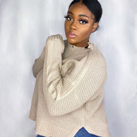 Jessie Distressed Sweater - Modestly Allure